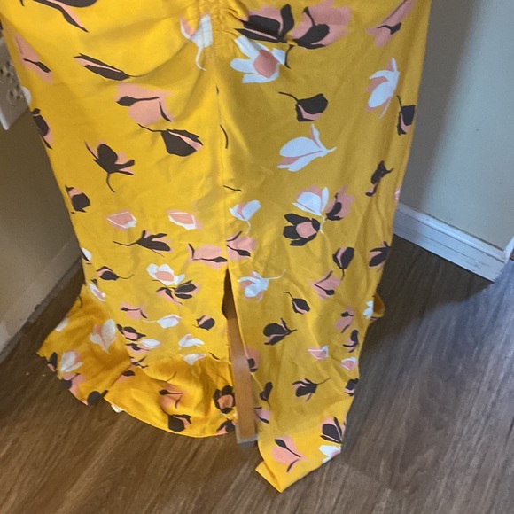 Self-Portrait Yellow Floral Maxi Dress - Picture 5 of 9